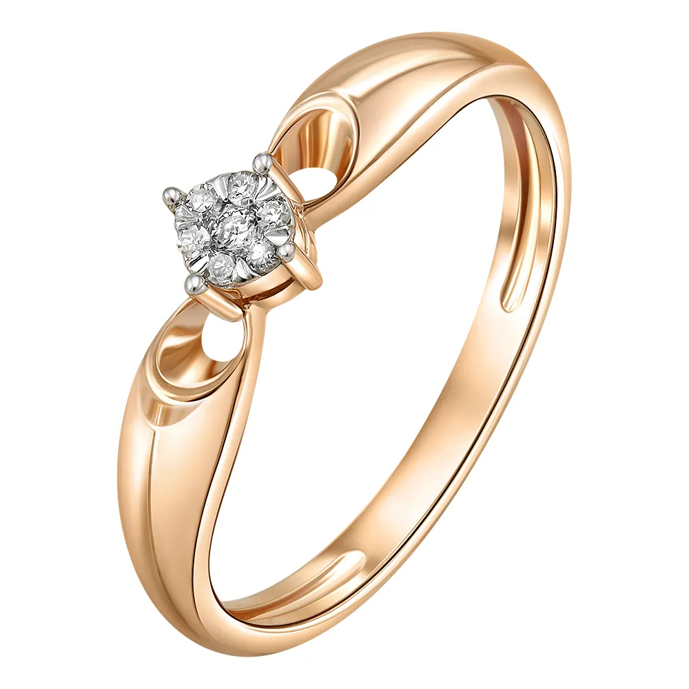 Кольцо Золото 585, 84-41R01410-X0DD