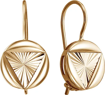 Серьги, Золото 585, Сд3900