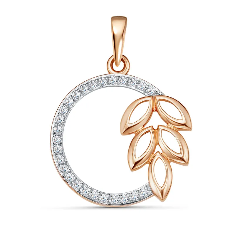 Подвеска фантазийная,  Золото 585, 3715607 1 1 1