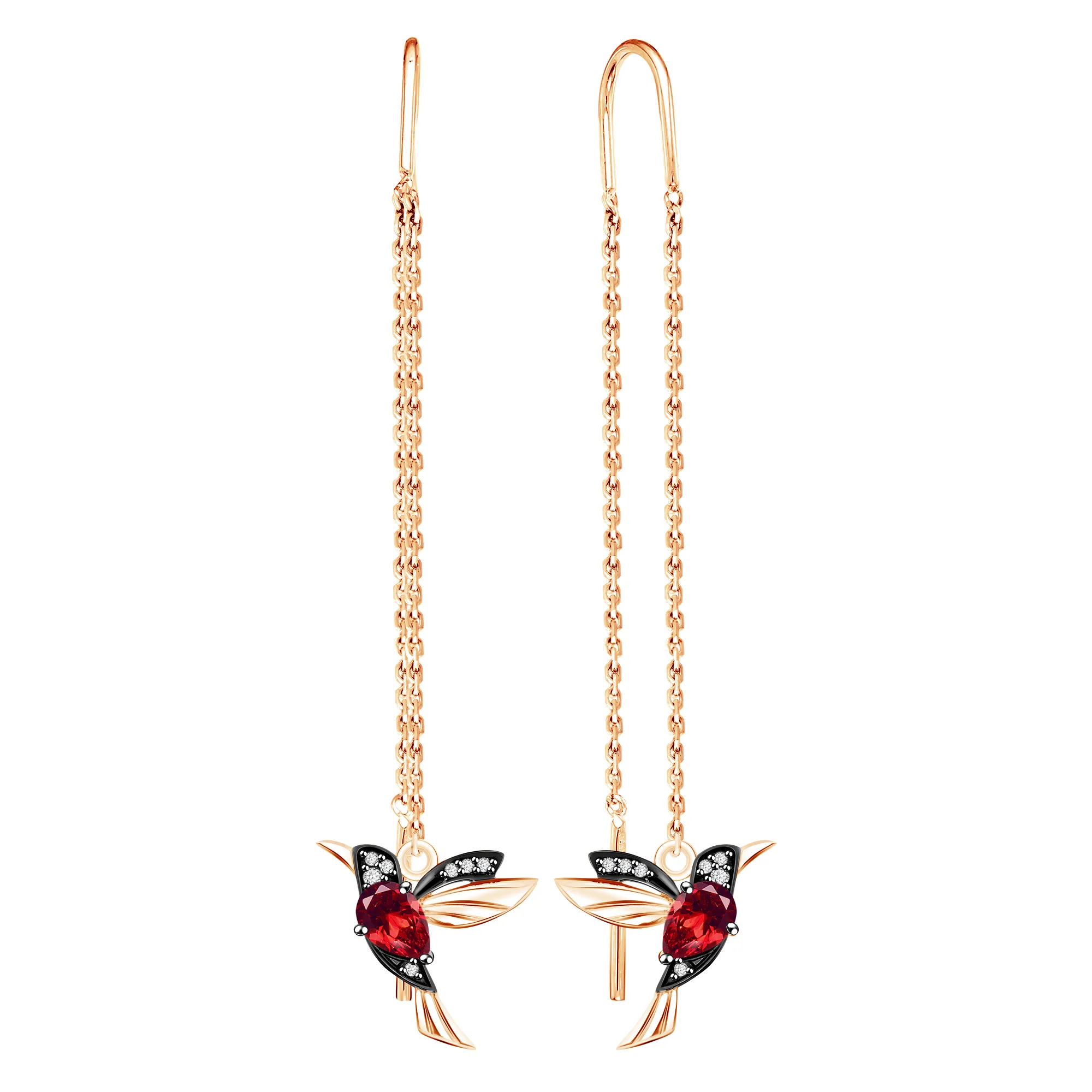 Серьги, Серебро 925, 94-02-7987-07