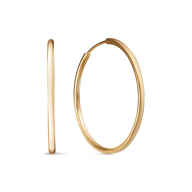 Конго/серьги-кольца,  Золото 585 , 520104/22