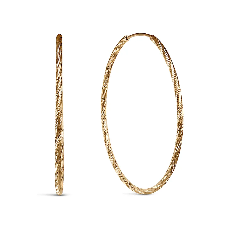 Конго/серьги-кольца,  Золото 585 , 520118/35