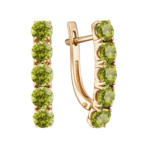 Серьги, Золото 585, С120-6776Хр