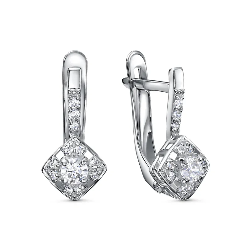 Серьги, Золото 585, б1206751