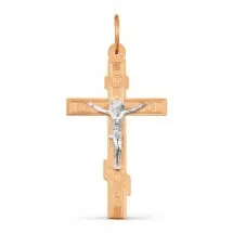 Подвеска крест, Золото 585, Т13086063