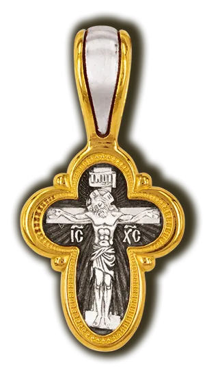 Подвеска крест, Серебро 925, 08073