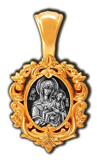 Иконка нательная,  Серебро 960, 08666