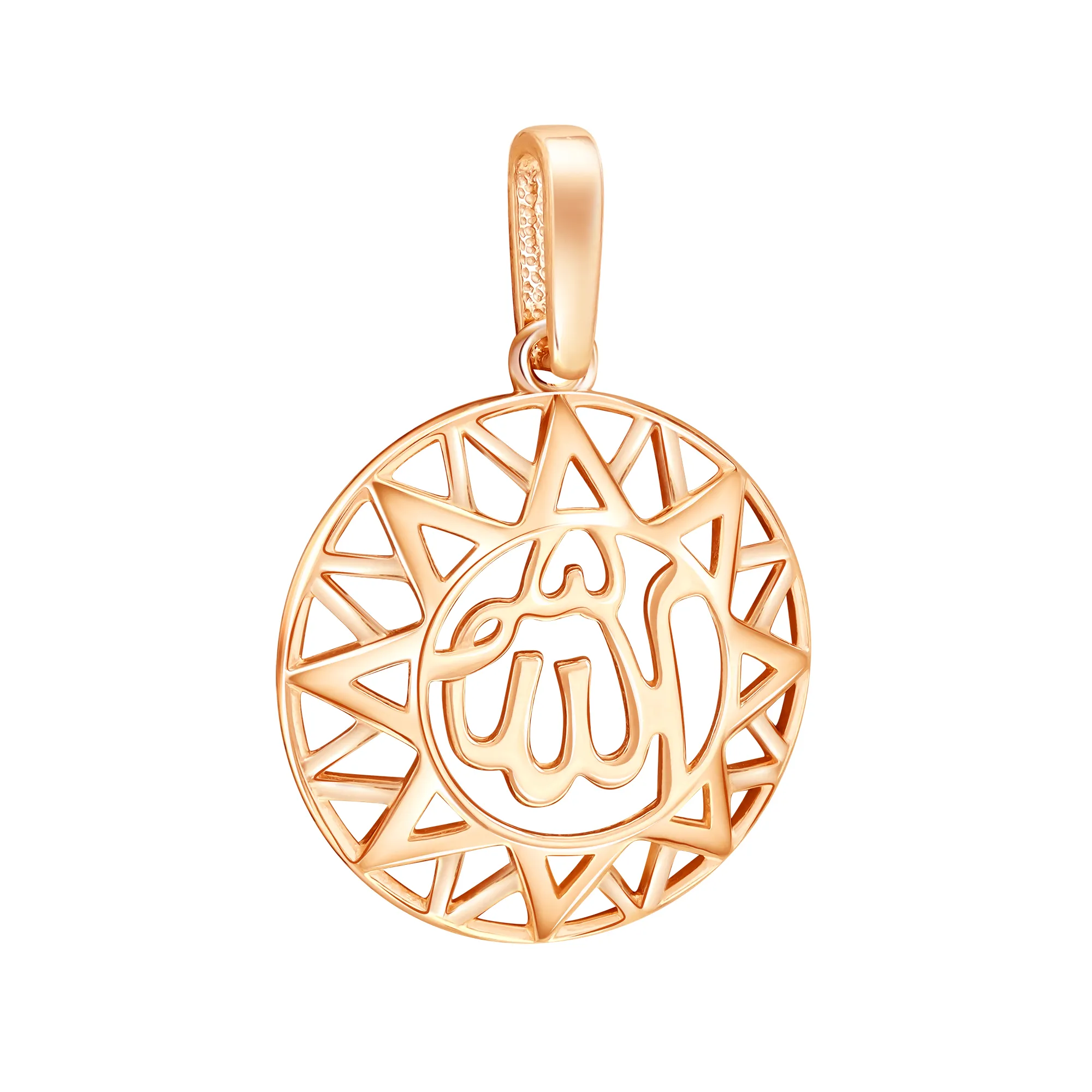 Мусульманская подвеска, Золото 585, 00-63-0200-00