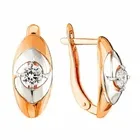 Серьги, Золото 585, Фианит 2277207 1 1 1 Серьги, Золото 585, Фианит 2277207 1 1 1