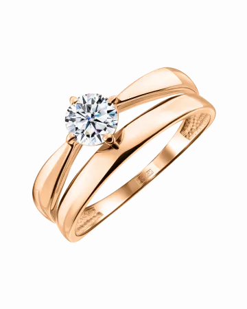 Кольцо Золото 585, КольцоКЛ-38