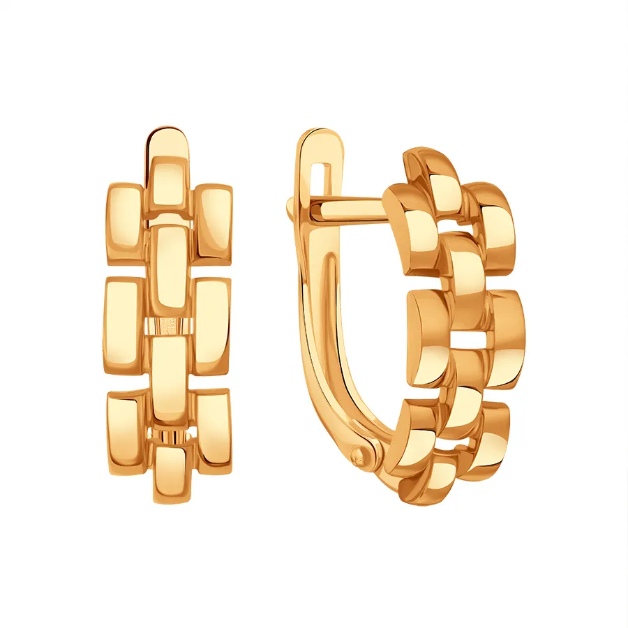 Серьги, Золото 585, Т10002Г242