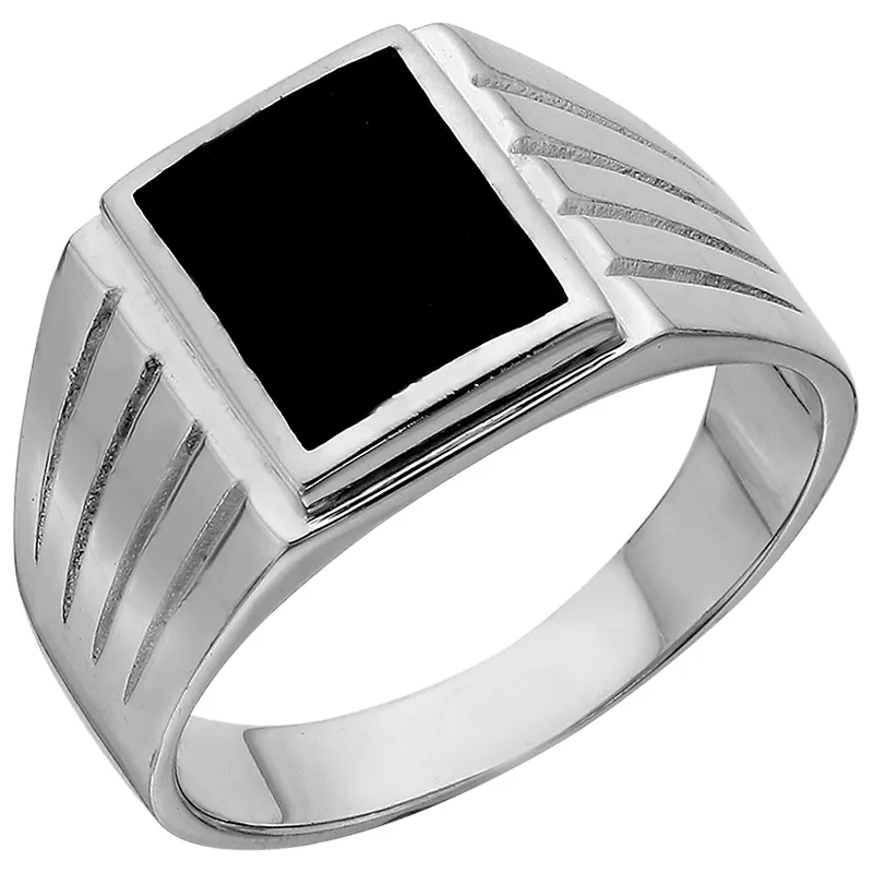 Кольцо мужское (печатка). Серебро 925, SB3R 24