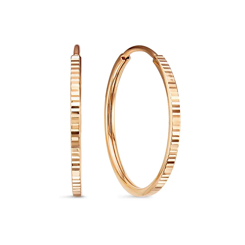 Конго/серьги-кольца,  Золото 585 , 5204158/15