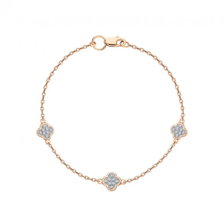 Браслет фантазийный Золото 585 
 6690507 1 1 1