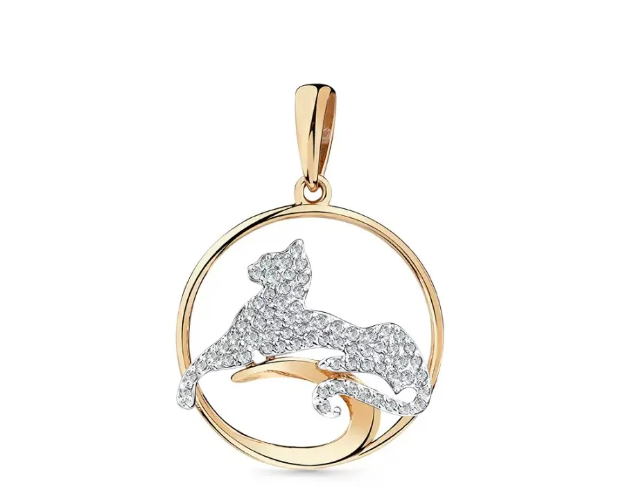 Подвеска фантазийная,  Золото 585, 010-0245-0001-011