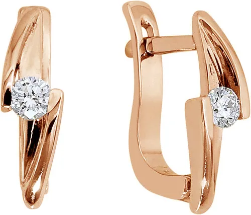 Серьги, Золото 585, 153311ю