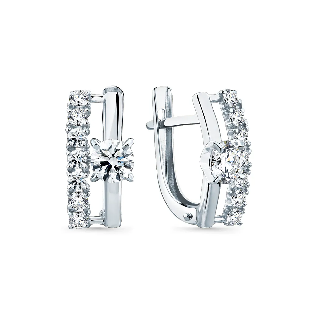 Серьги, Золото 585, 002-0990-0001-031