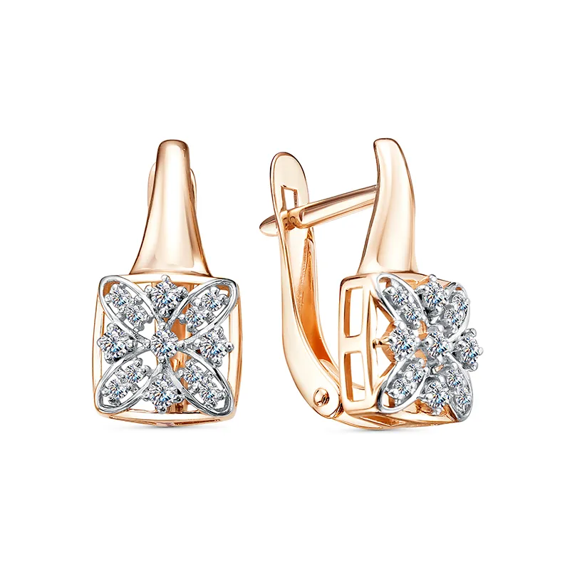 Серьги, Золото 585, 2607007 1 1 1