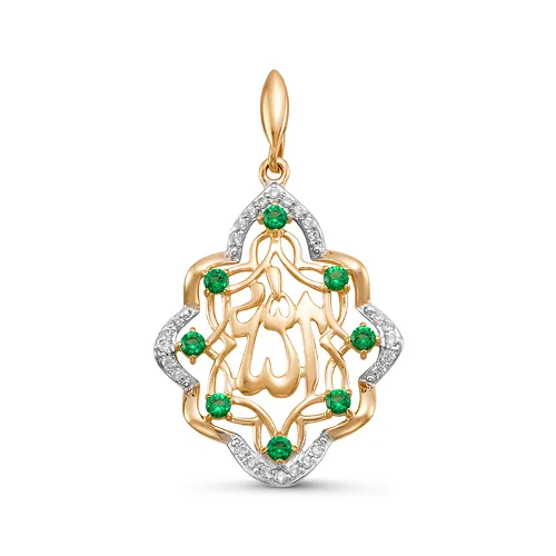 Мусульманская подвеска, Золото 585, 3325007 1 1 1