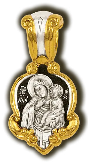 Иконка нательная,  Серебро 925, 08534