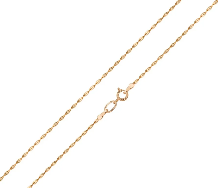 Цепочка Золото 585, плетение Сингапур, ЦП235СзА2-А51