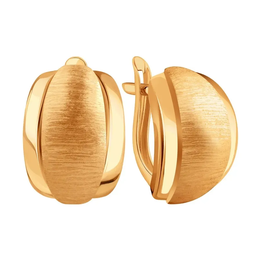 Серьги, Золото 585, Т10062Г487