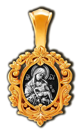 Иконка нательная,  Серебро 960, 08664