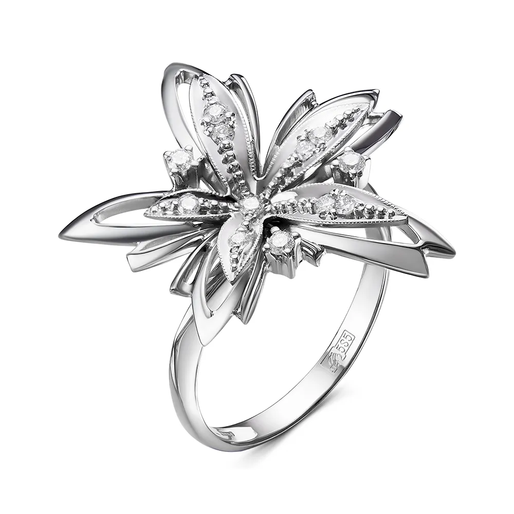 Кольцо Золото 585, 14000060б