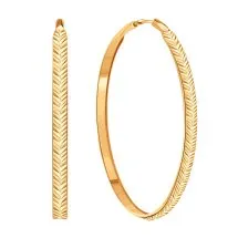 Конго/серьги-кольца,  Золото 585  Т10062В696