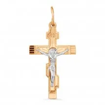 Подвеска крест, Золото 585 Т13086387 Подвеска крест, Золото 585 Т13086387