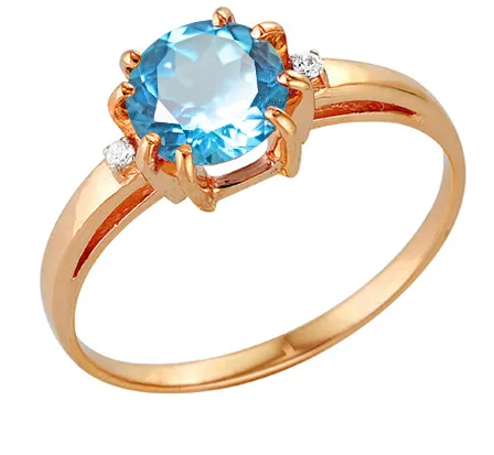 Кольцо Золото 585, 146308 1 6 1