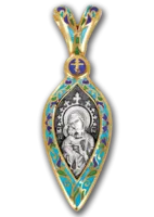 Иконка нательная,  Серебро 960, 103.219