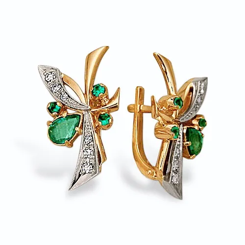 Серьги, Золото 585, 24010162