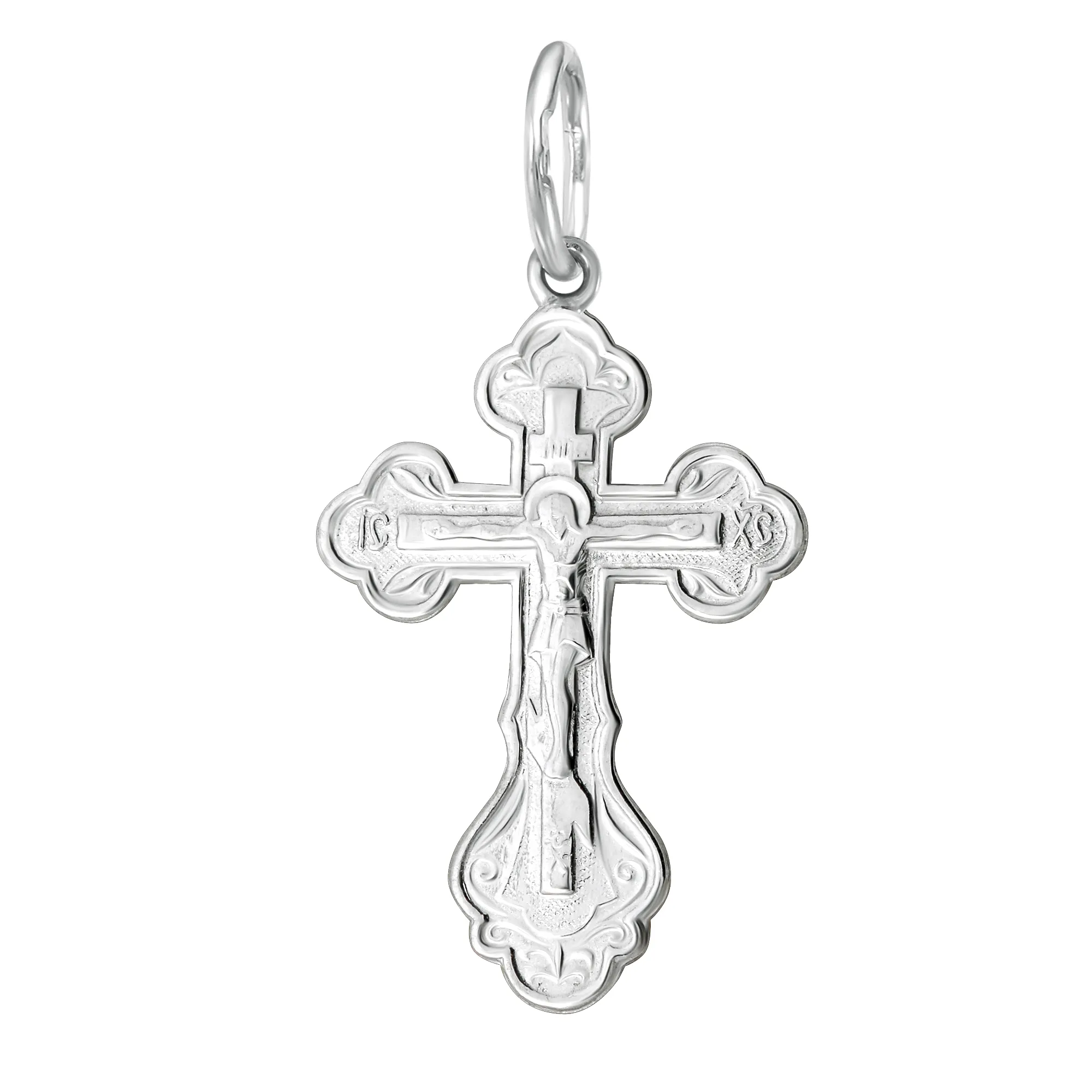 Подвеска крест, Серебро 925, 90-21-0077