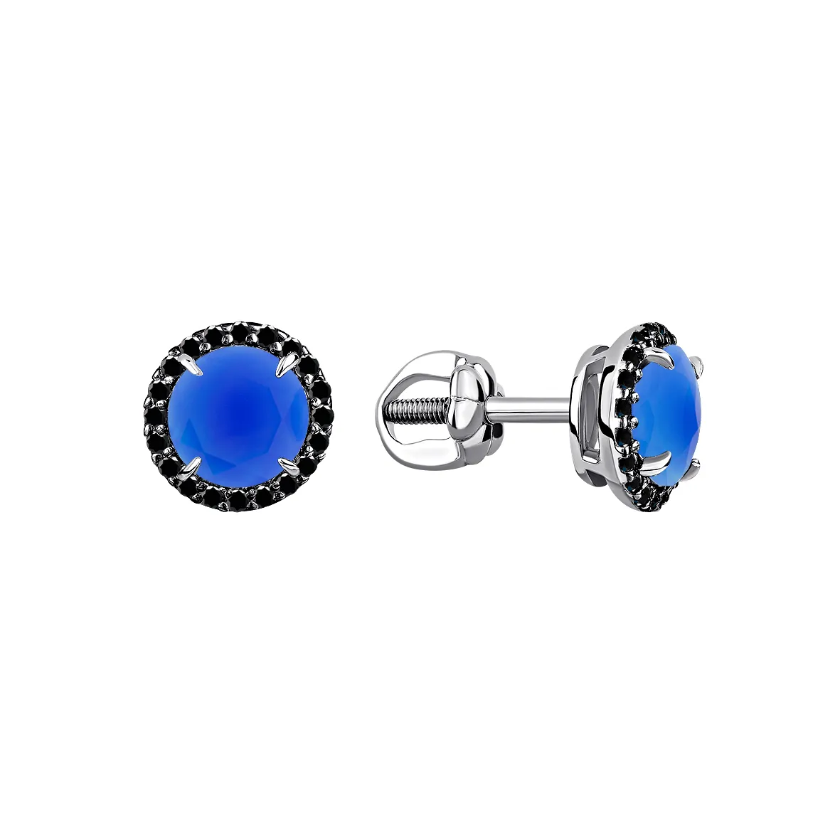 Серьги пусеты-гвоздики, Серебро 925, 2348871972л-105