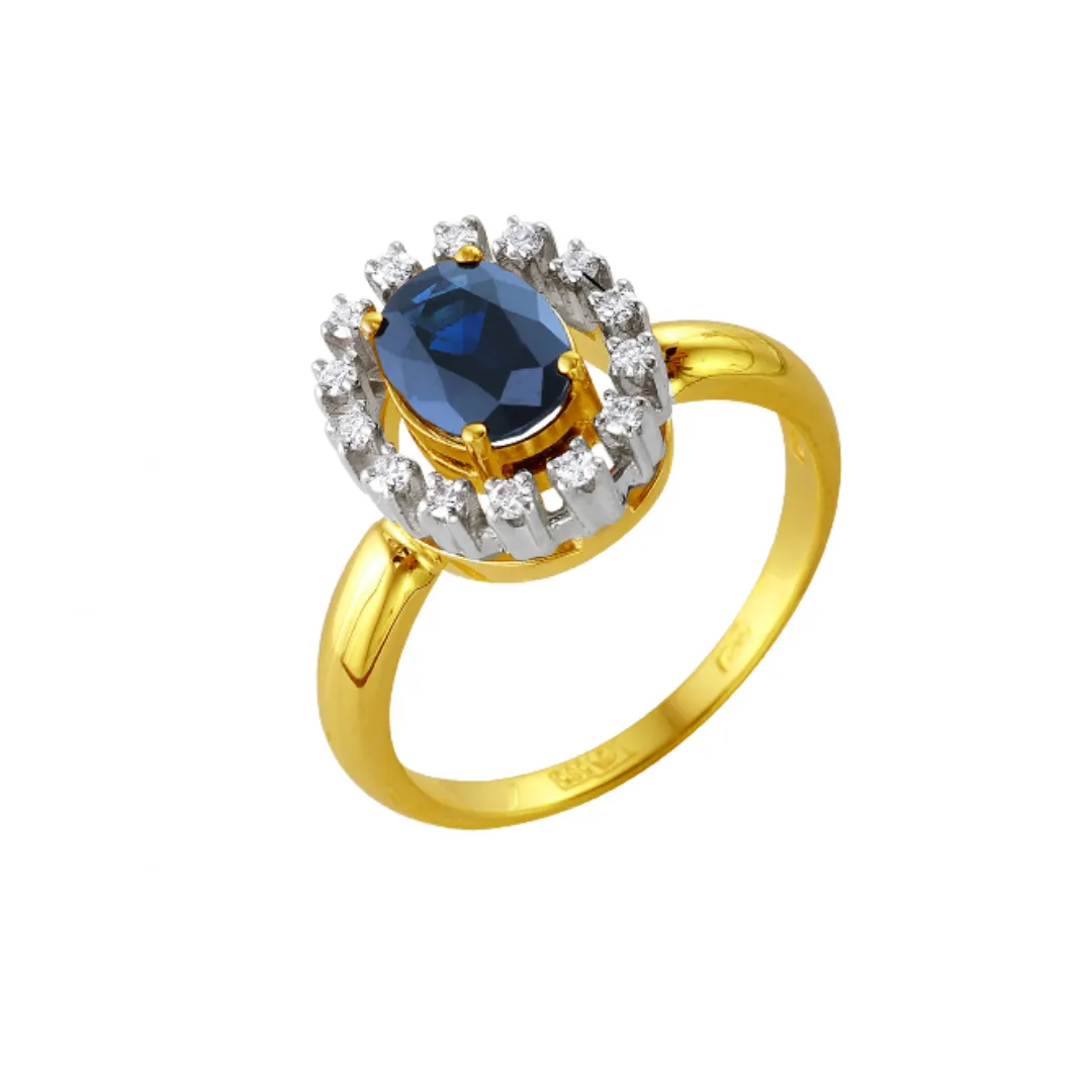 Кольцо Золото 585, 24000240ж