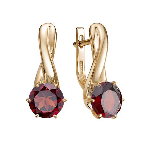 Серьги, Золото 585, С120-7063Гр