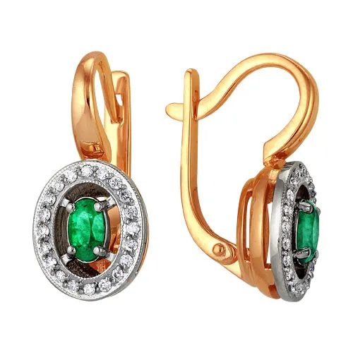 Серьги, Золото 585, 54010108