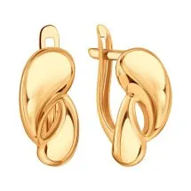 Серьги, Золото 585 Т10002Г745 Серьги, Золото 585 Т10002Г745