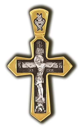 Подвеска крест, Серебро 925, 08040