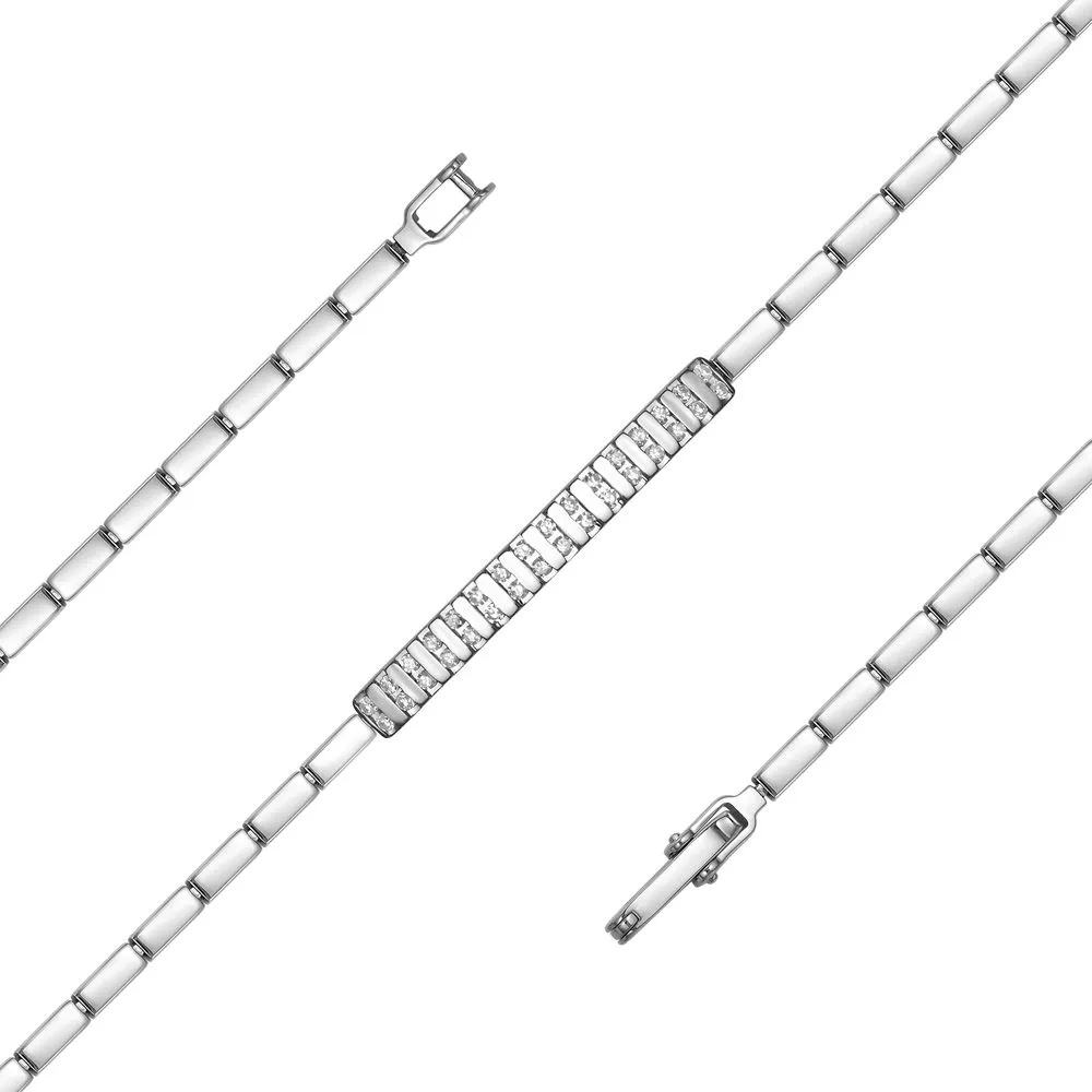 Браслет фантазийный Золото 585 
 Бр212-7375-17
