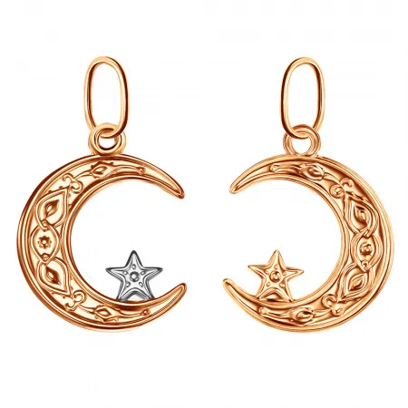 Мусульманская подвеска, Золото 585, ПМ17