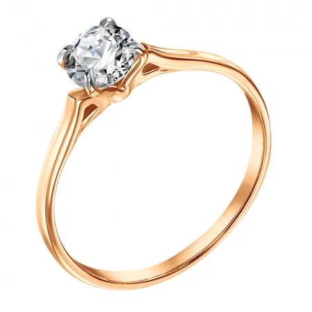 Кольцо Золото 585, К.192333НГ/17,0/бцФ/з585