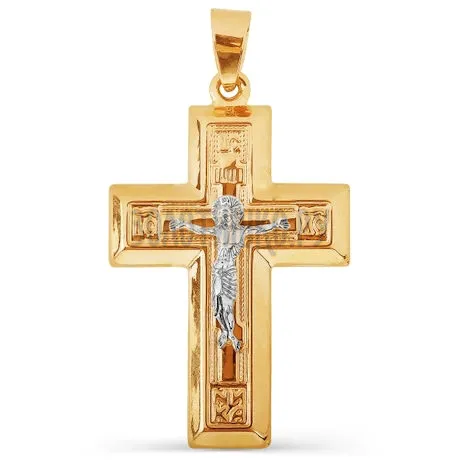 Подвеска крест, Золото 585, Т13006607