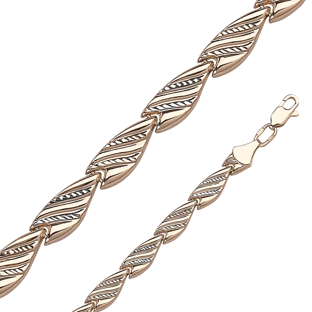 Браслет фантазийный Золото 585 
 А 023045