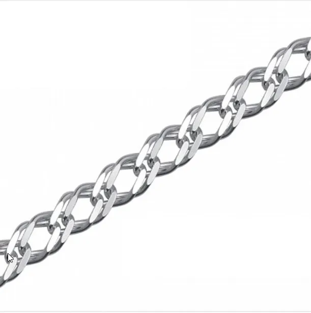 Браслет цепочный Серебро 925  РД 08