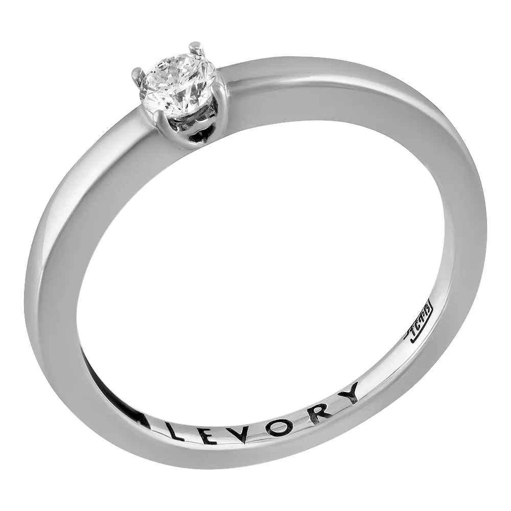 Помолвочное кольцо,  Золото 585, 83-42R00677-F3DD