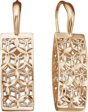 Серьги, Золото 585, АСд911-3751