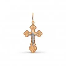 Подвеска крест, Золото 585 Т13096662 Подвеска крест, Золото 585 Т13096662