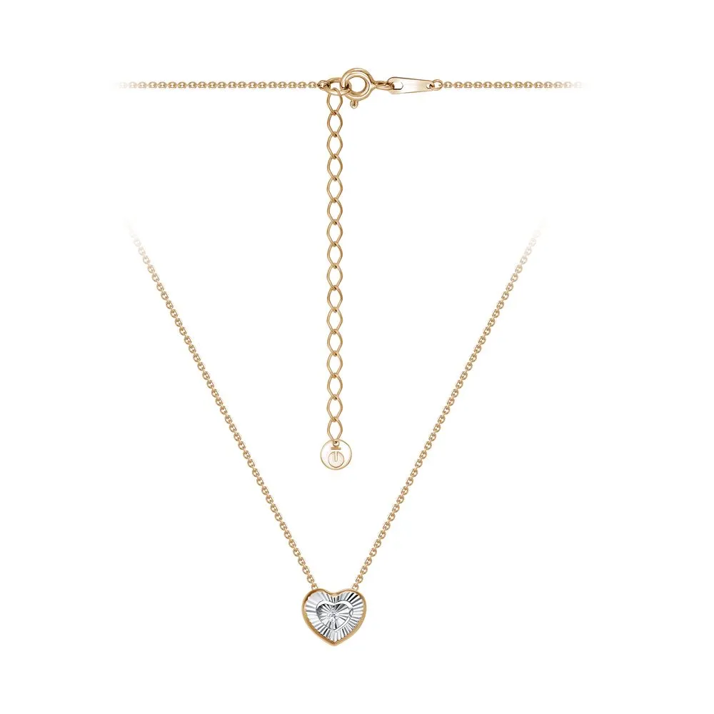 Колье,  Золото 585, Кл113-8903